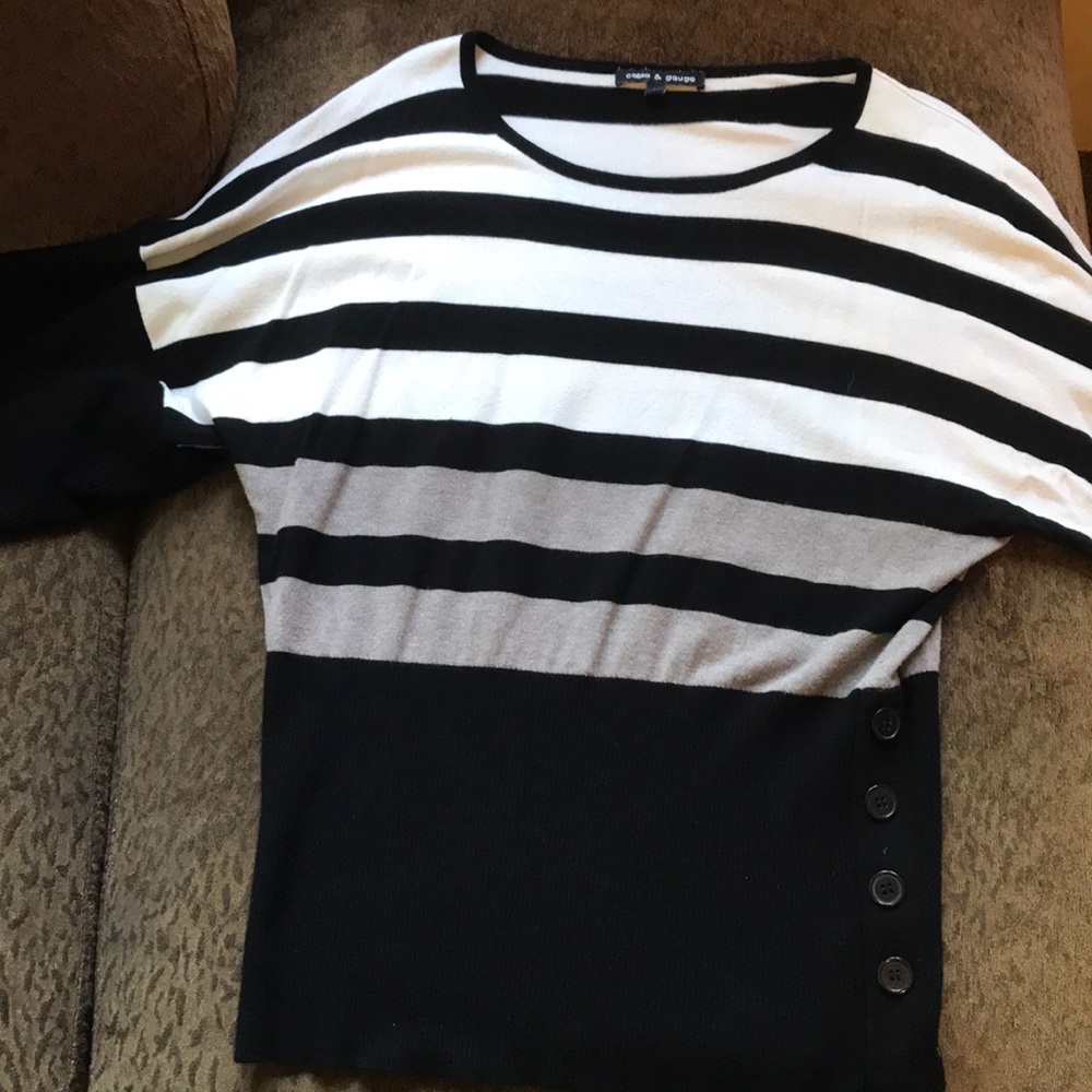 Cable & Gauge dolman sleeve sweater